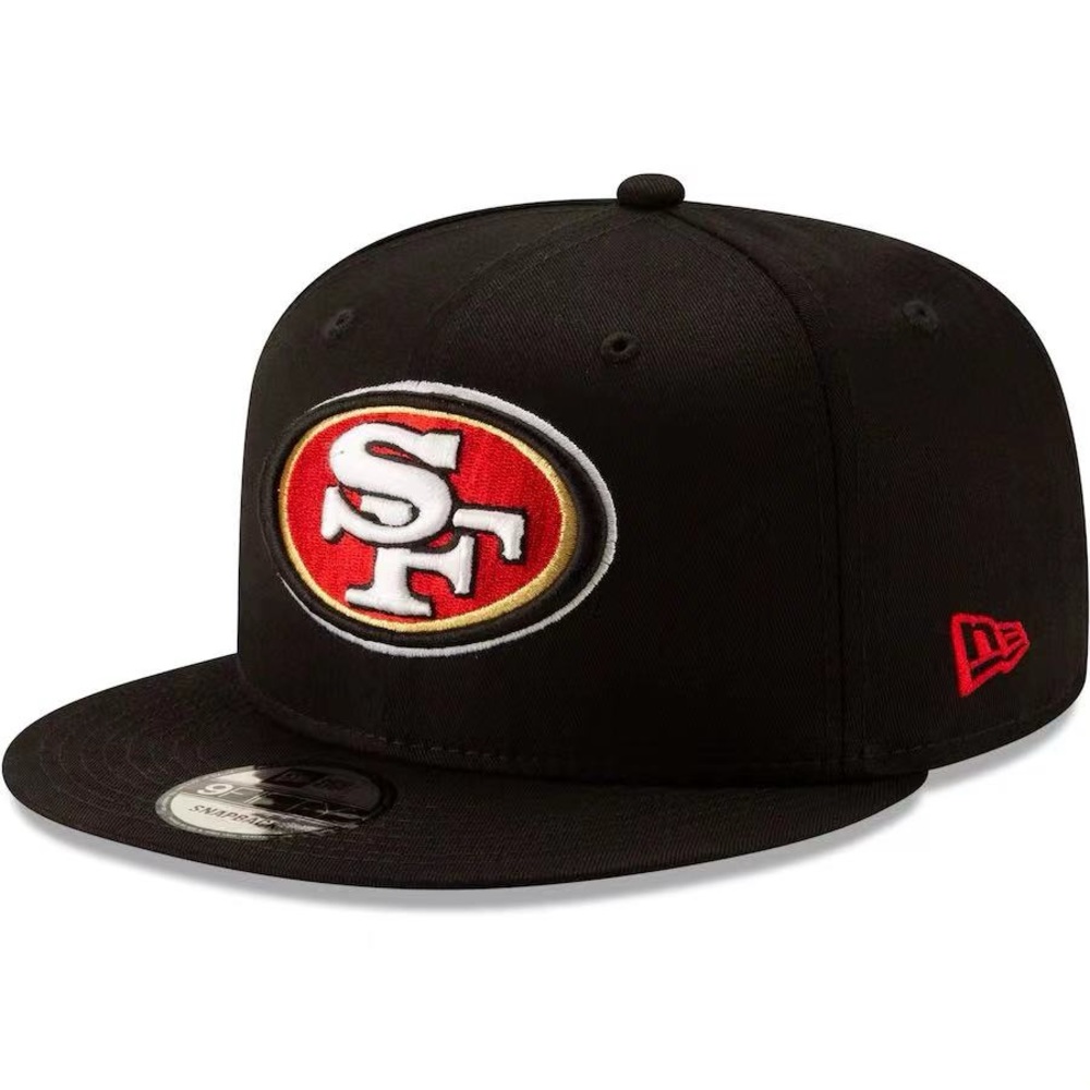 San Francisco 49ers New Era 9Forty Adjustable Cap Black OSFA